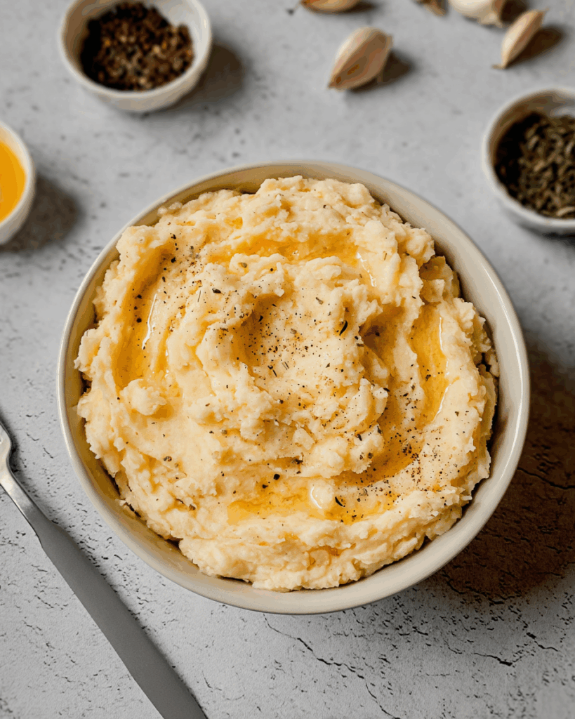 Browned Butter Garlic Mashed Potatoes 3