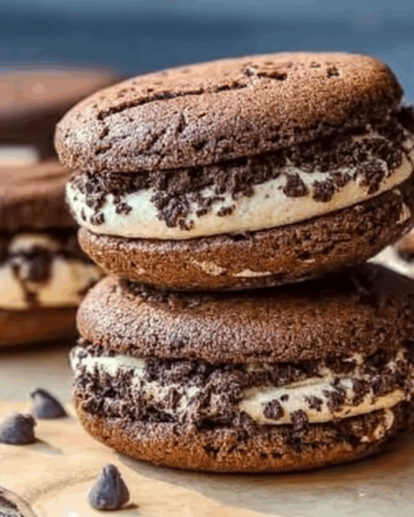 Brownie Cookie Dough Sandwich Cookies 3
