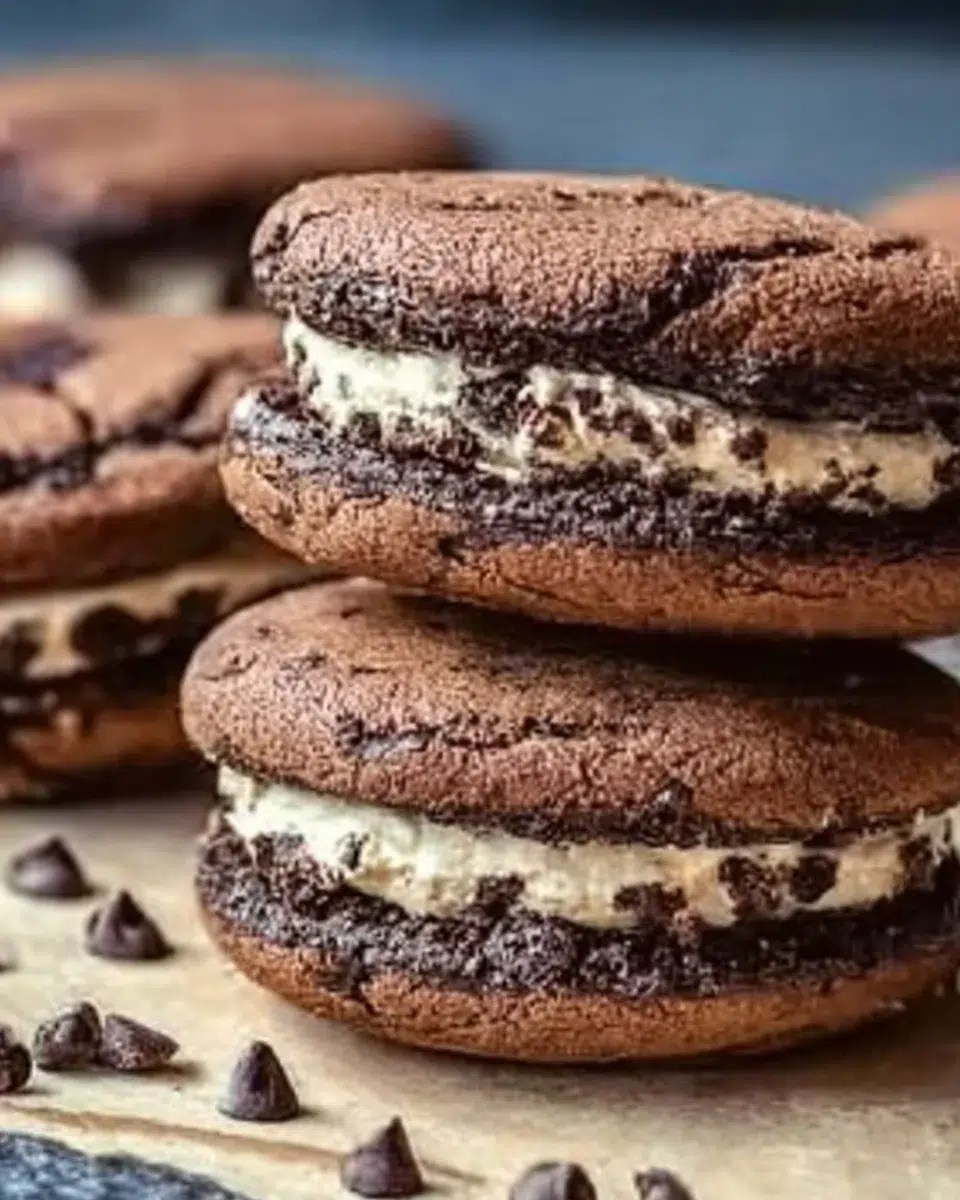 Brownie Cookie Dough Sandwich Cookies: A Must-Try Delight!