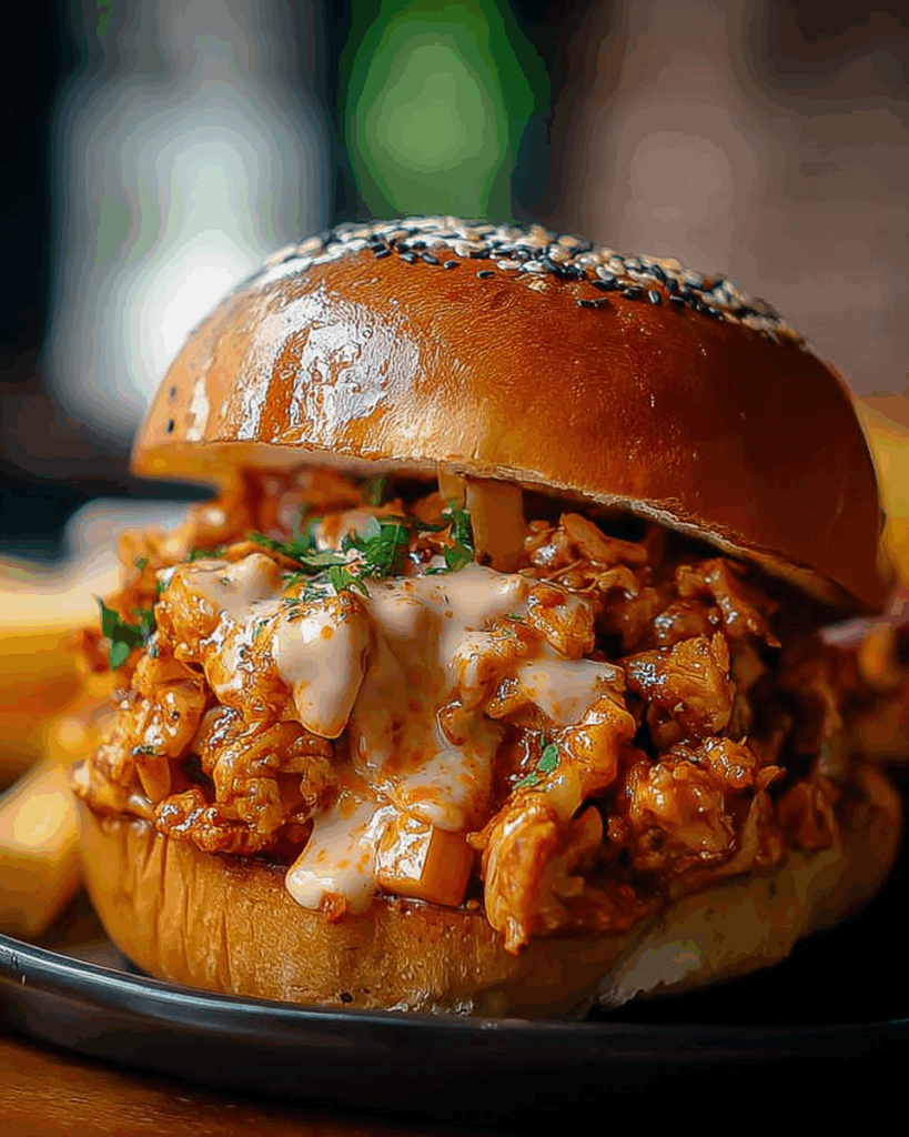 Cajun Chicken Sloppy Joes 2
