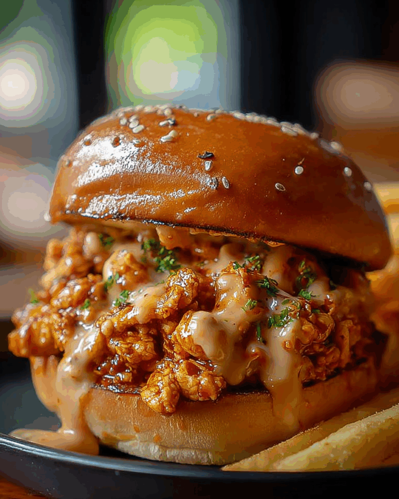Cajun Chicken Sloppy Joes 3