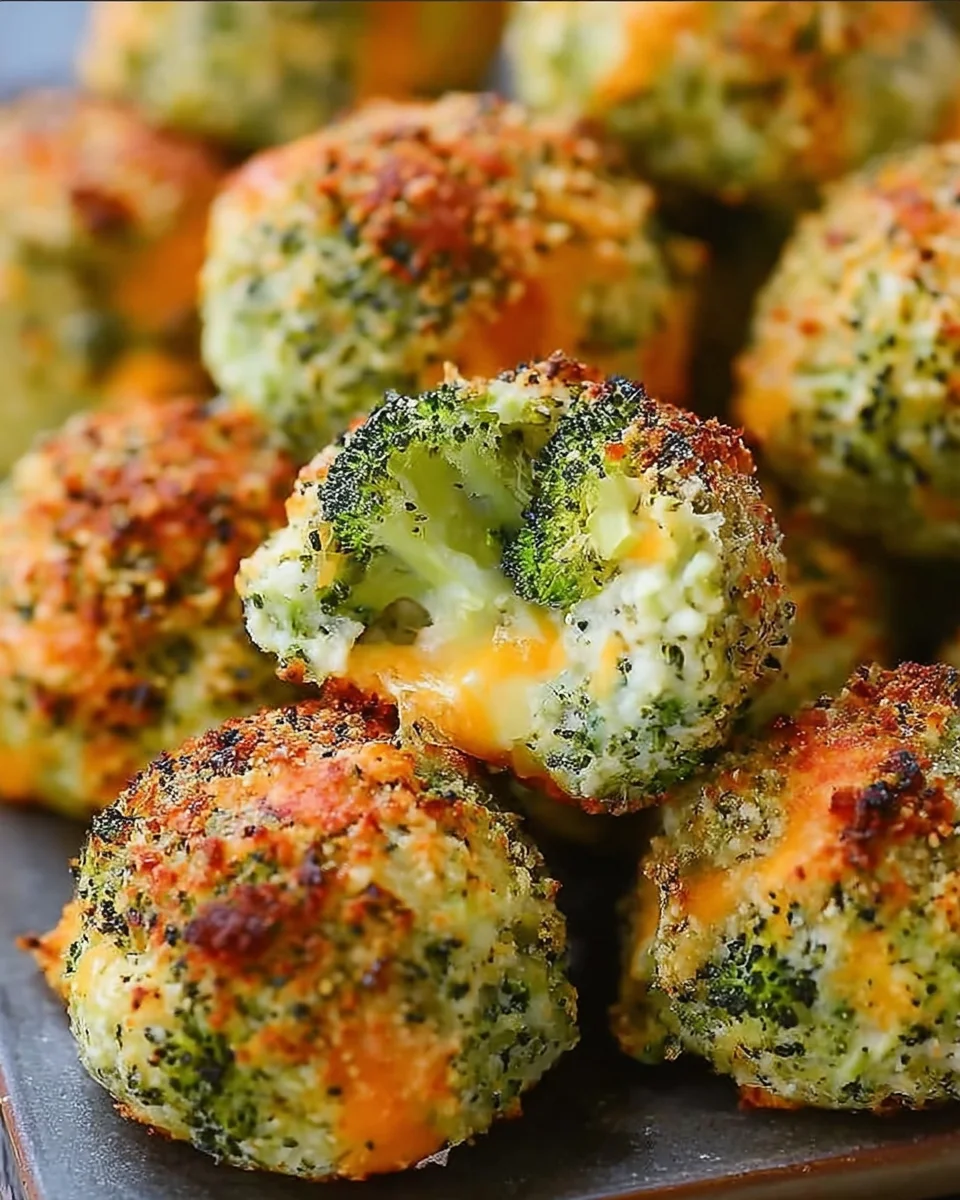 Cheesy Baked Broccoli Bites: A Healthy Snack Delight!
