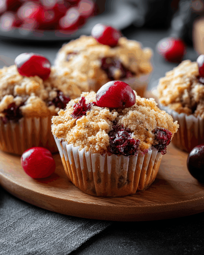 Cherry Cobbler Muffins 2