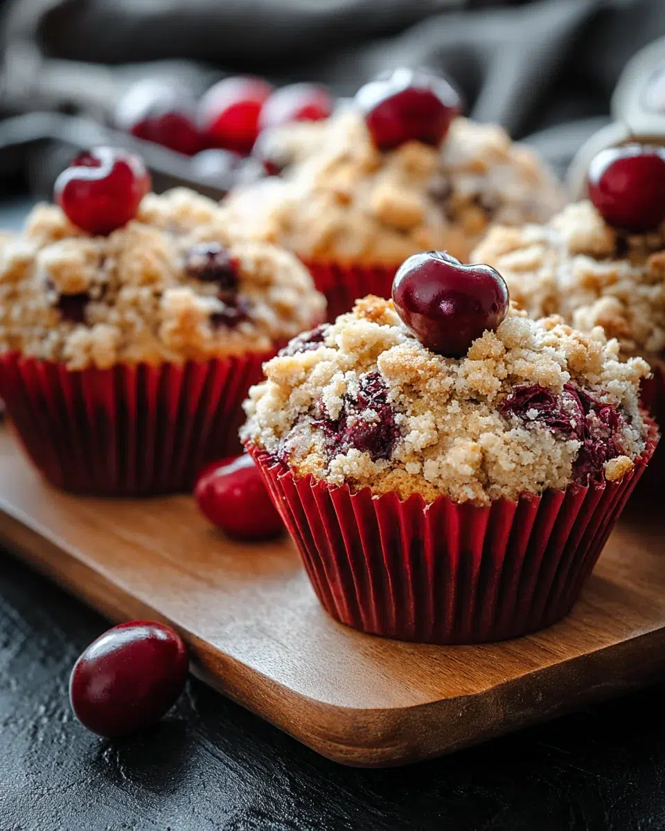 Cherry Cobbler Muffins: Delight Your Taste Buds Today!