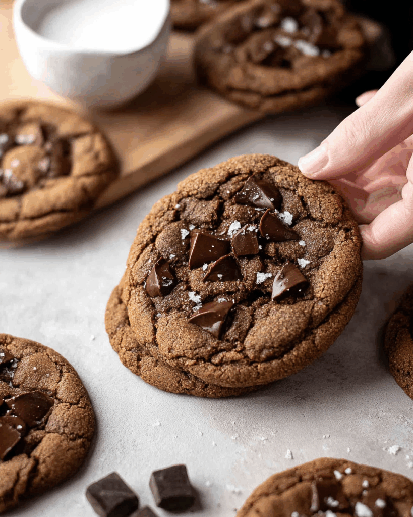 Chewy Chocolate Espresso Cookies 2