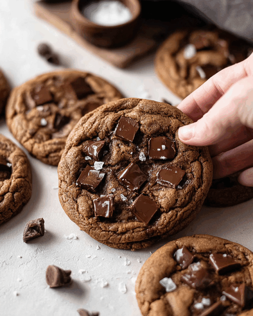 Chewy Chocolate Espresso Cookies 3