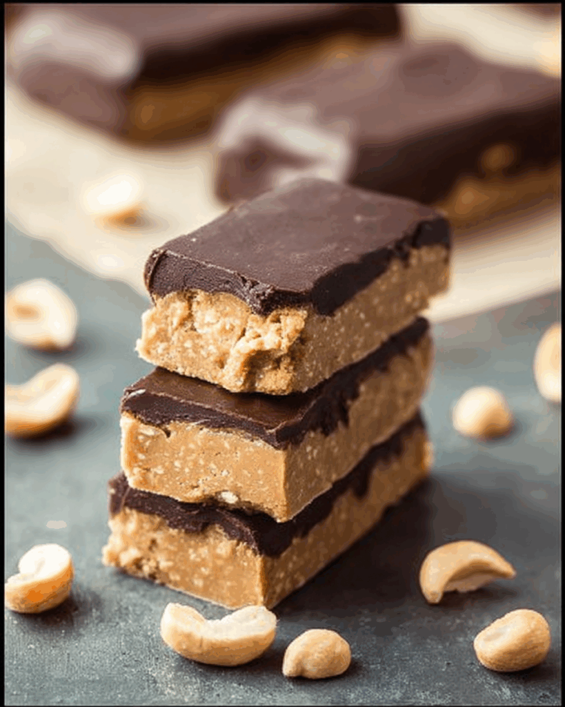 Chocolate Peanut Butter Protein Bars 3