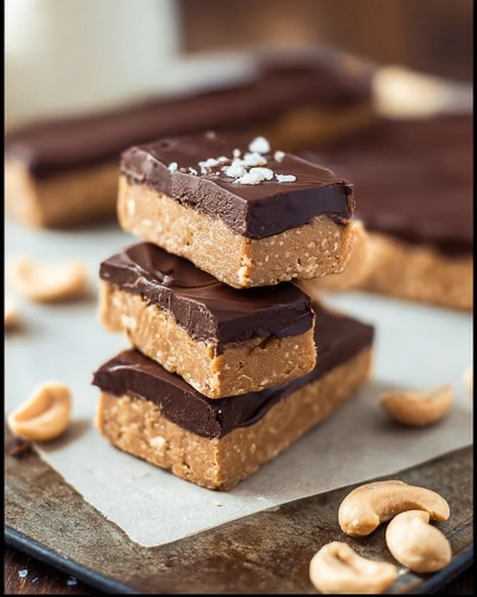 Chocolate Peanut Butter Protein Bars that Energize You!