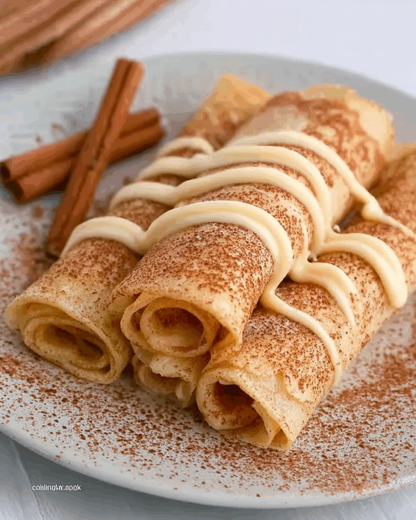 Cinnamon Roll Protein Crepes 2