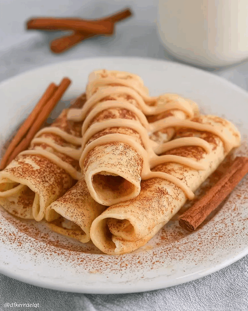 Cinnamon Roll Protein Crepes 3