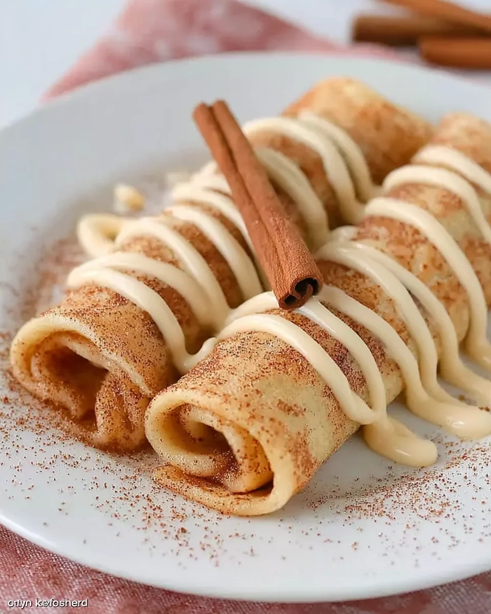 Cinnamon Roll Protein Crepes: A Delicious Healthy Treat!