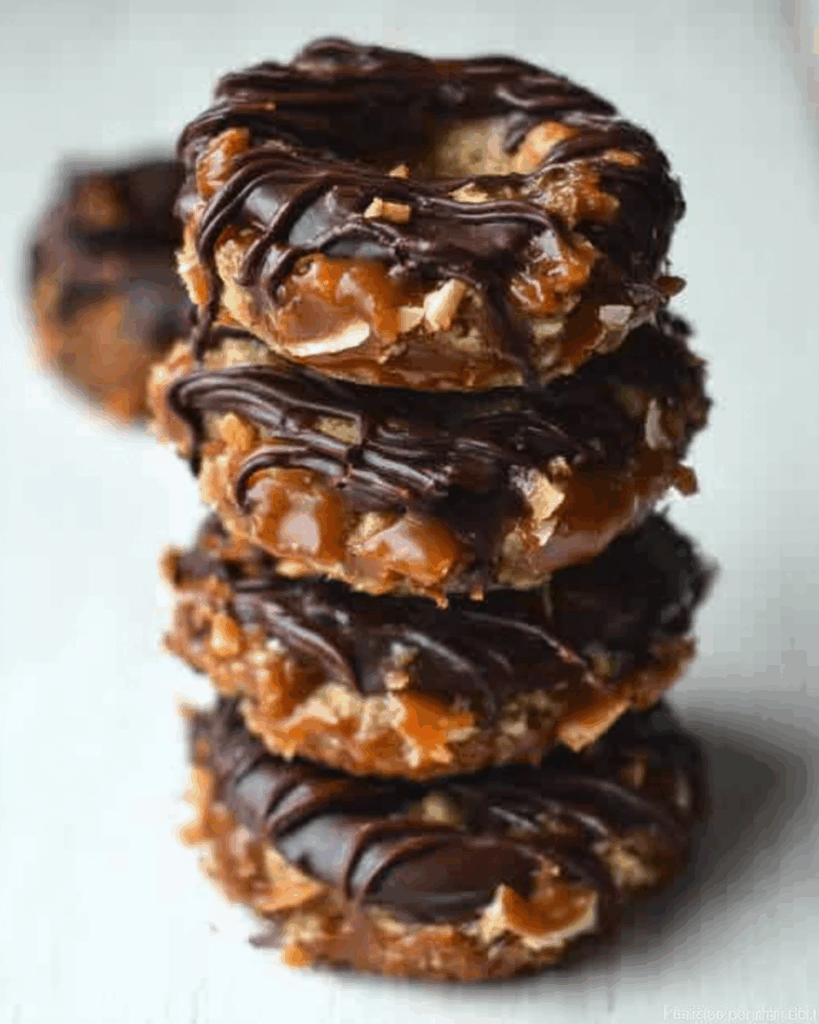 Coconut Caramel Chocolate Cookies 3