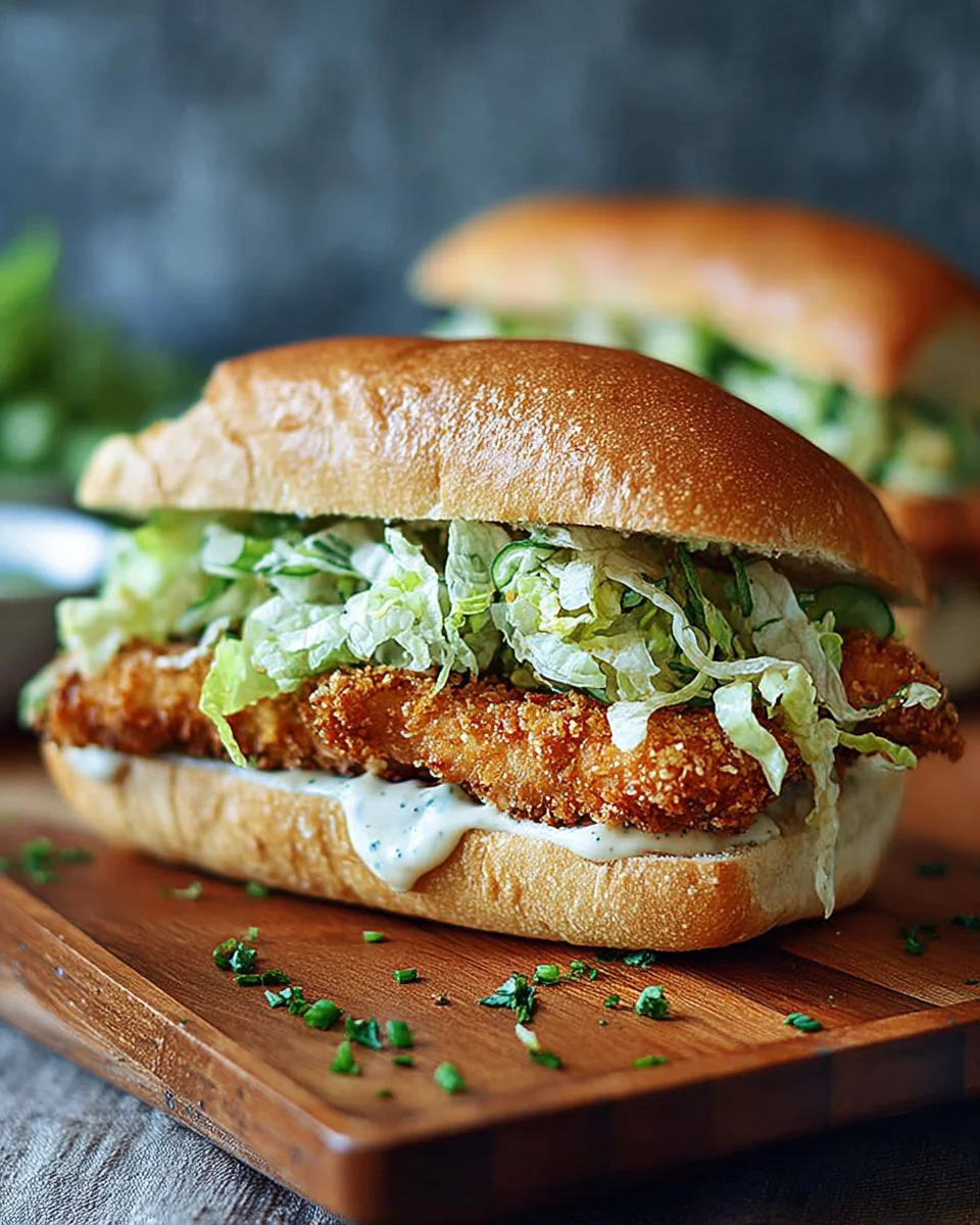 Crispy Chicken Caesar Sandwich: A Must-Try Recipe!