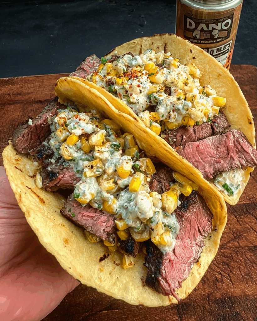 Grilled Steak Elote Tacos 2