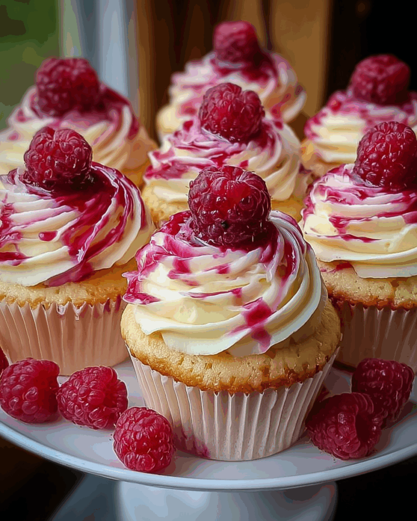 Heavenly Raspberry Cheesecake Cupcakes 2