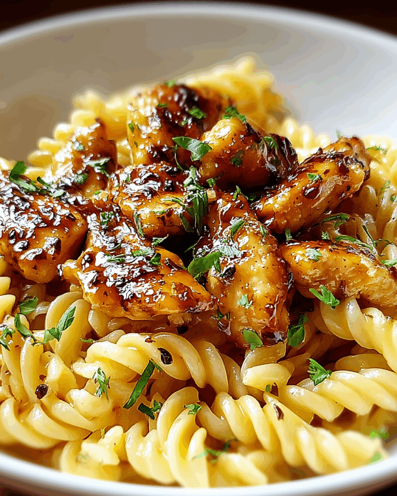 Honey Pepper Chicken Pasta 2
