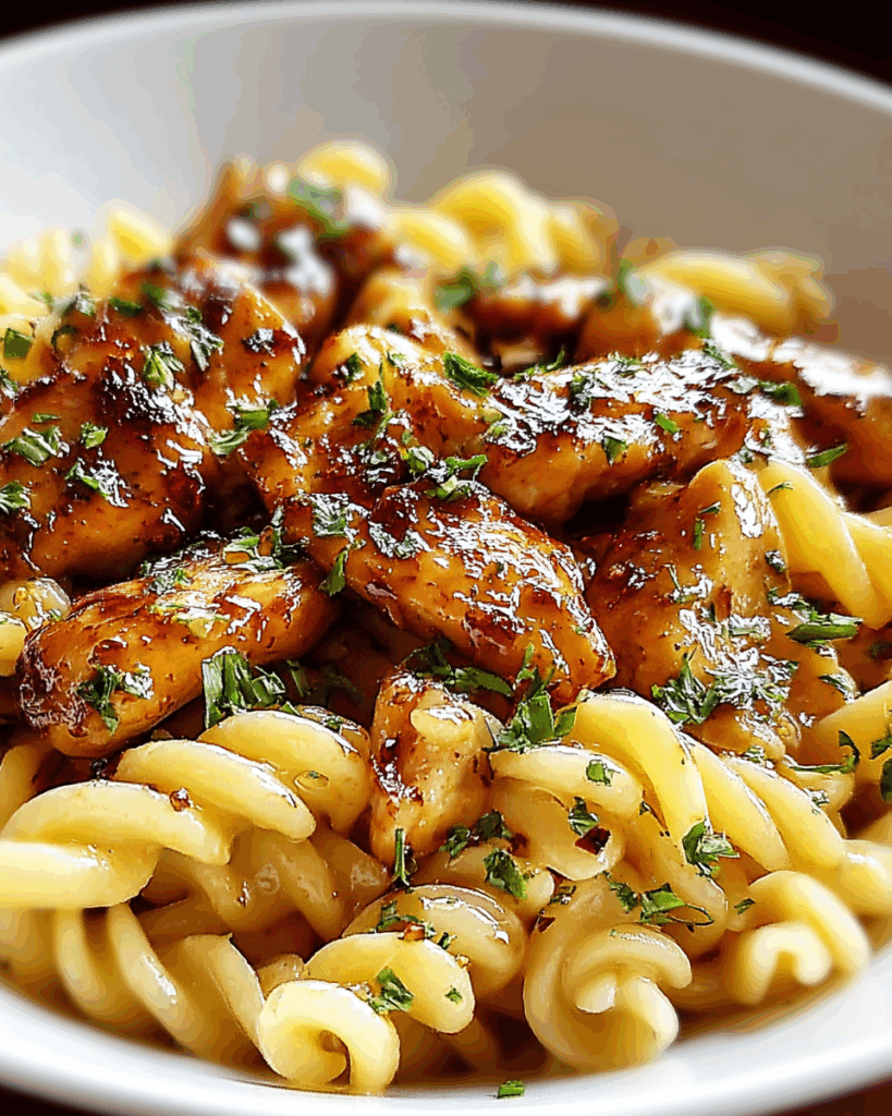 Honey Pepper Chicken Pasta 3 1
