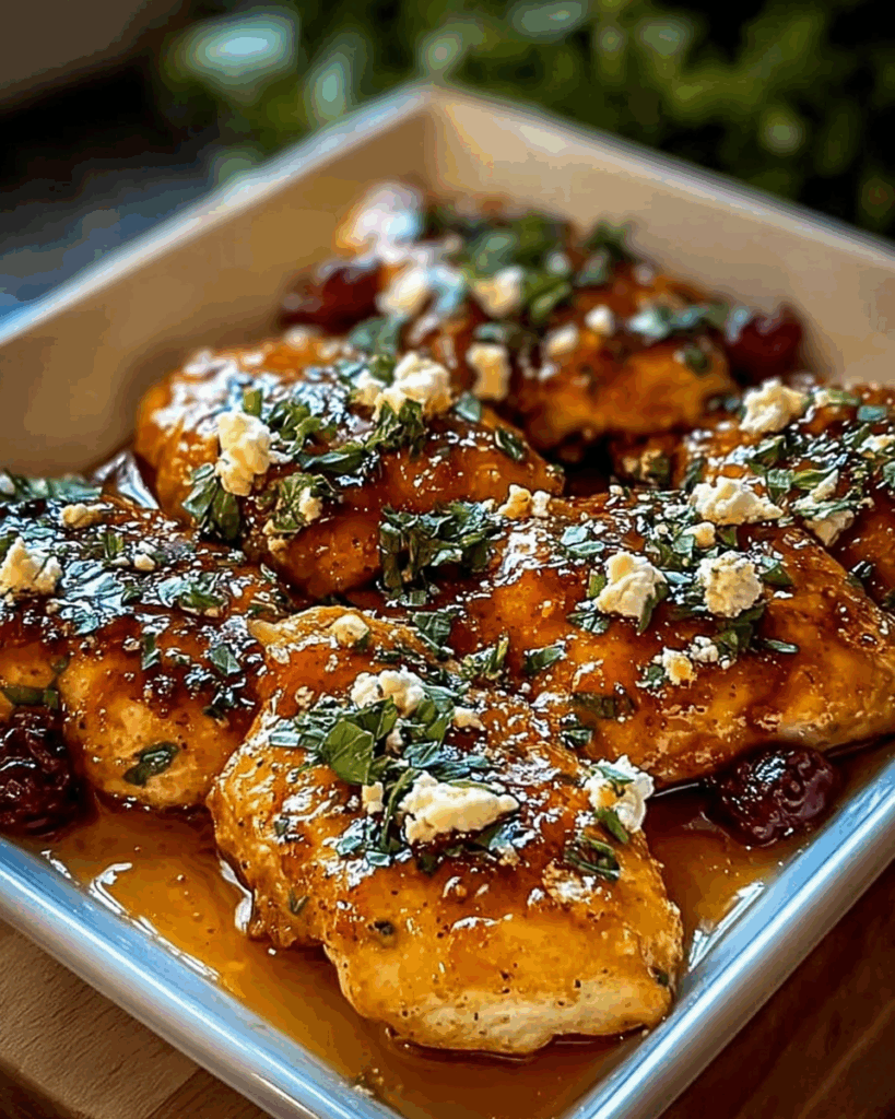 Hot Honey Feta Chicken