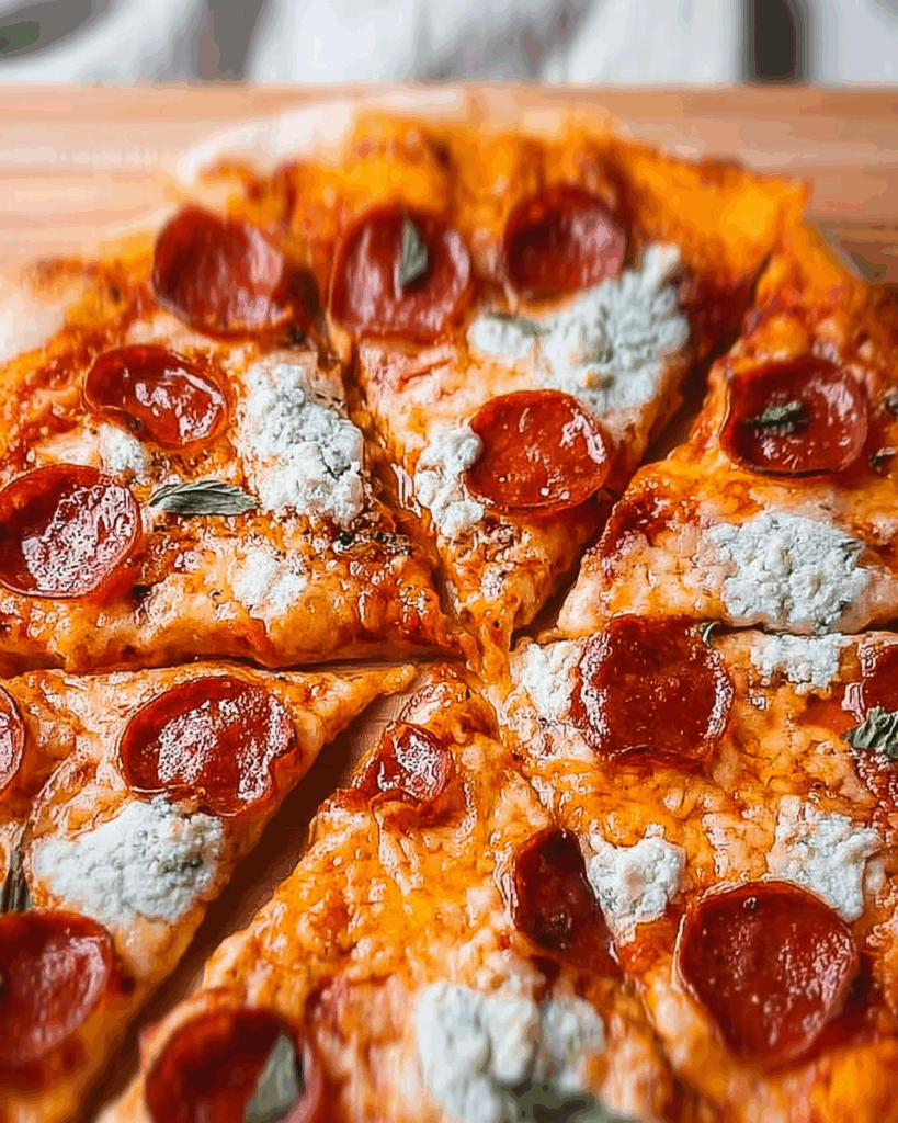 Hot Honey Pepperoni Ricotta Pizza 2