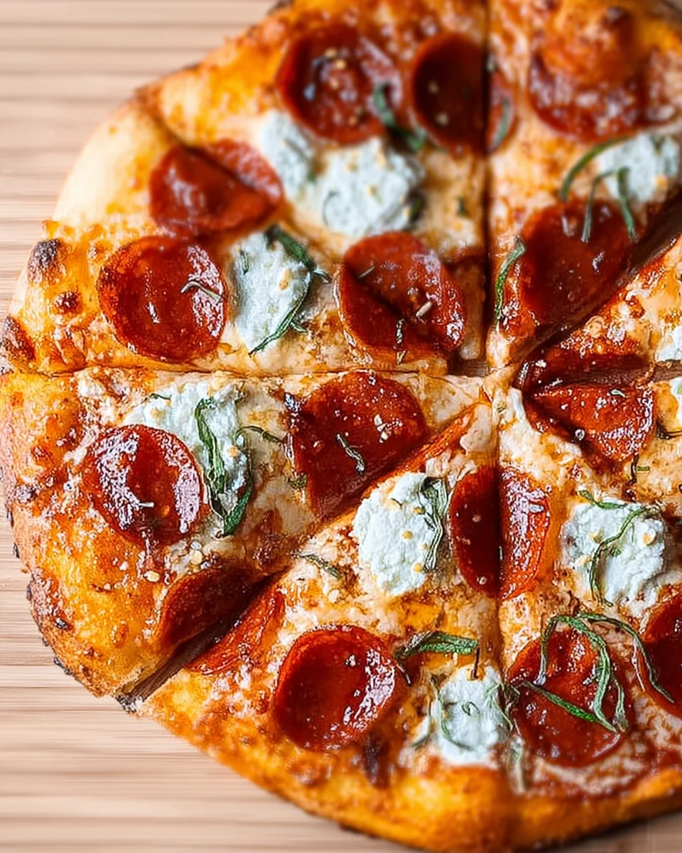 Hot Honey Pepperoni Ricotta Pizza: Discover the Flavor!