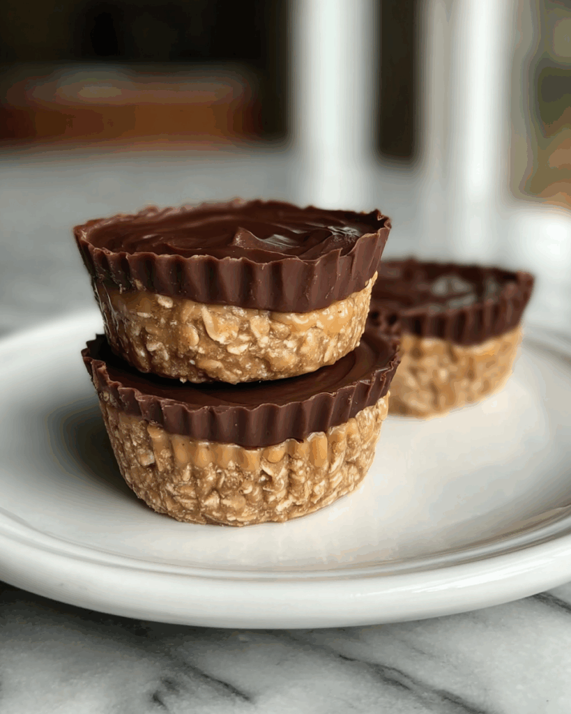 Peanut Butter Protein Oatmeal Cups 3