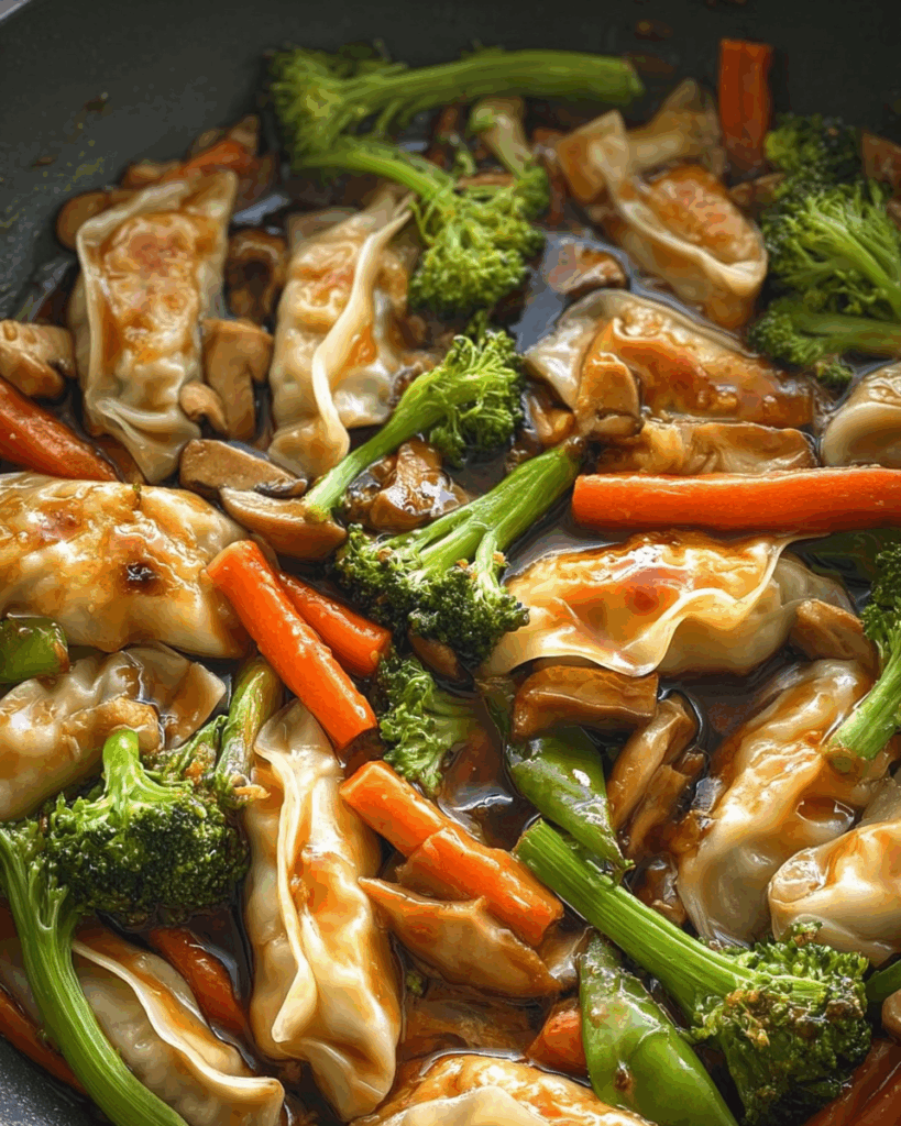 Potsticker Stir Fry 3