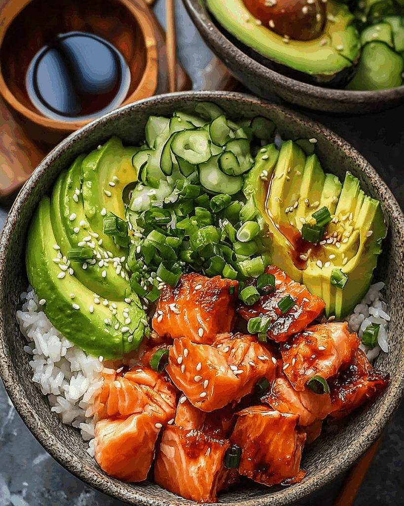 Salmon Rice Bowls 2