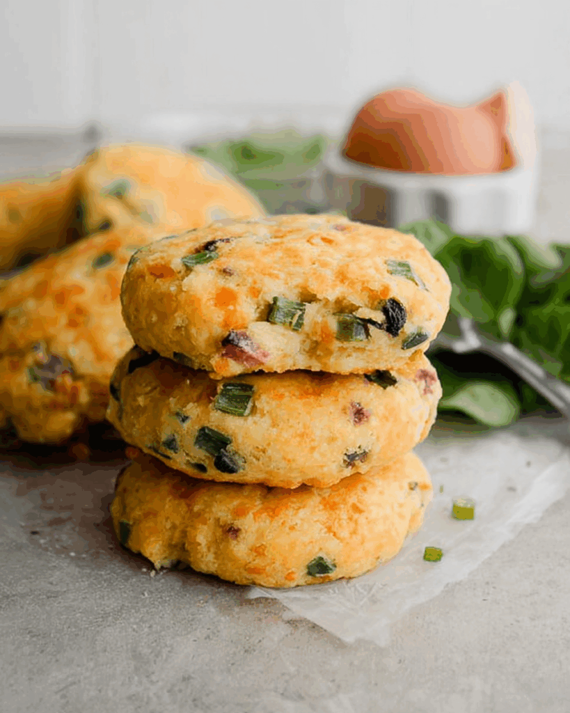 Savory Breakfast Protein Biscuits 1
