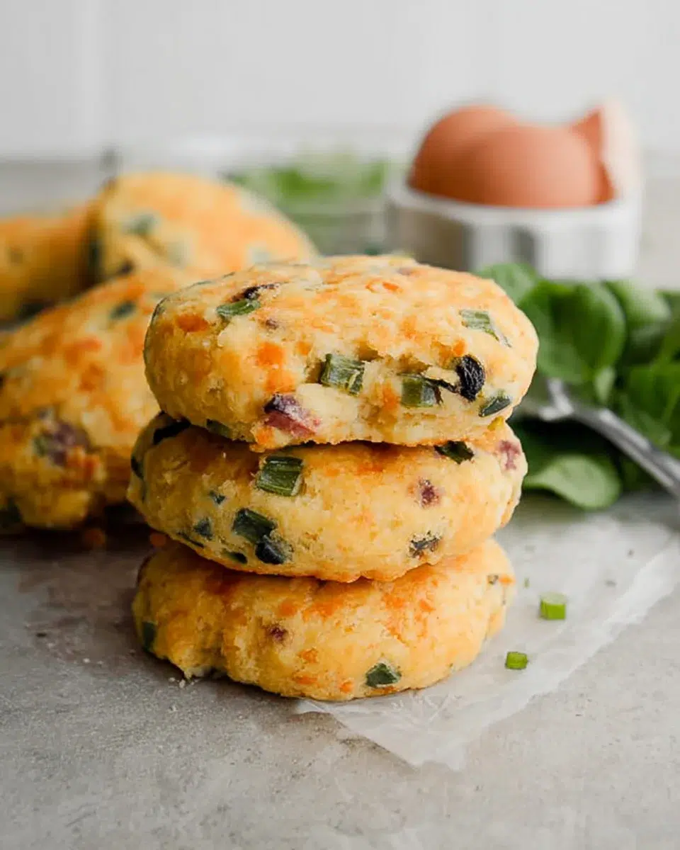 Savory Breakfast Protein Biscuits: A Tasty Start!