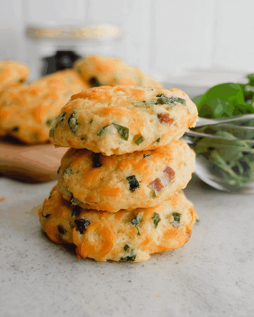 Savory Breakfast Protein Biscuits 2 1