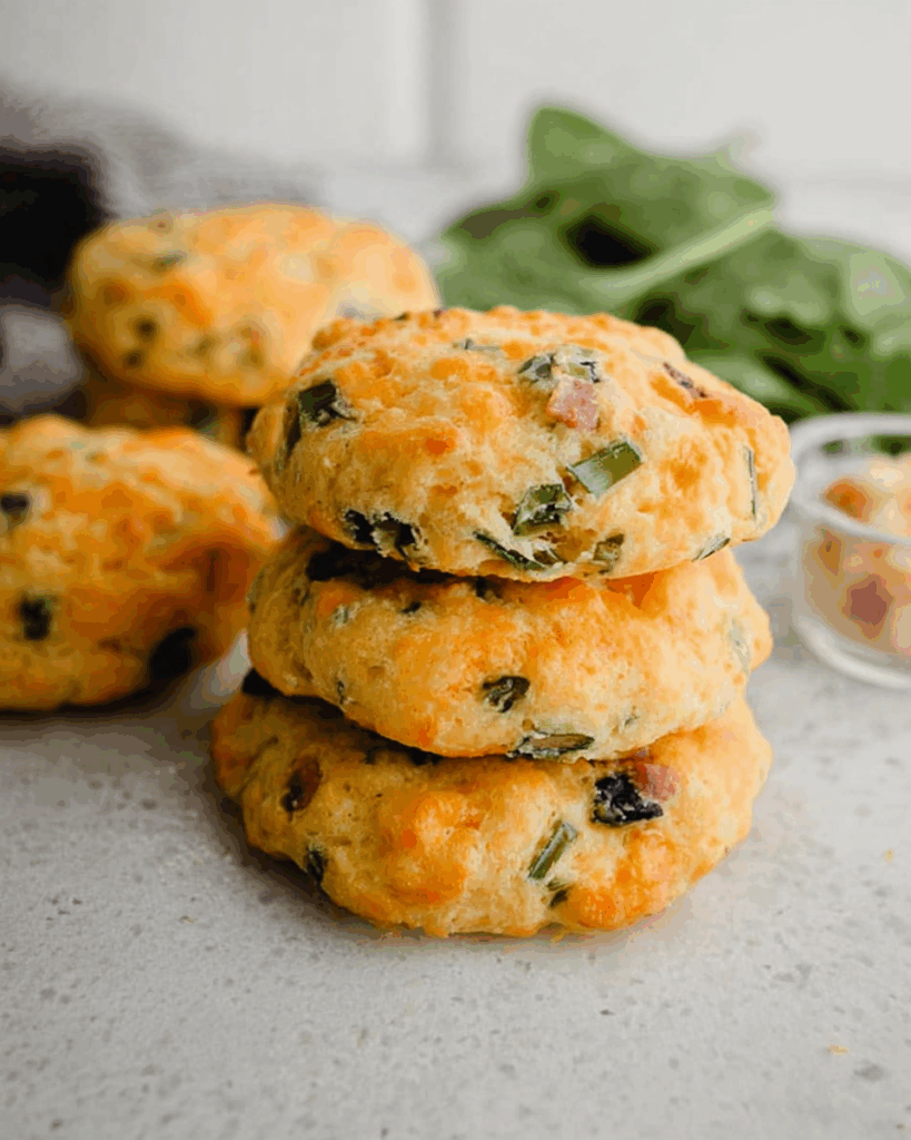 Savory Breakfast Protein Biscuits 3 1