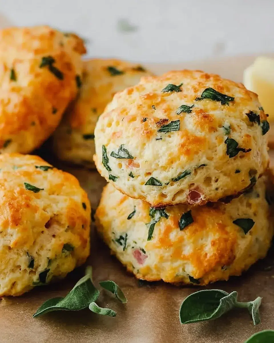 Savory Breakfast Protein Biscuits: Deliciously Easy Recipe!