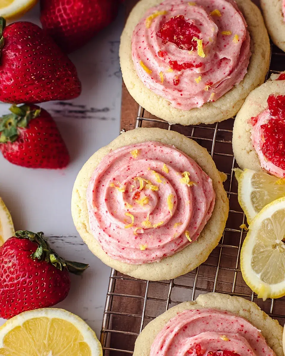 Strawberry Lemonade Cookies: A Refreshing Treat Recipe