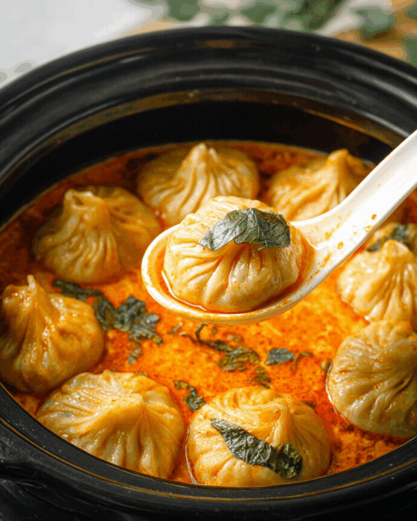 Thai Red Curry Soup Dumplings 3