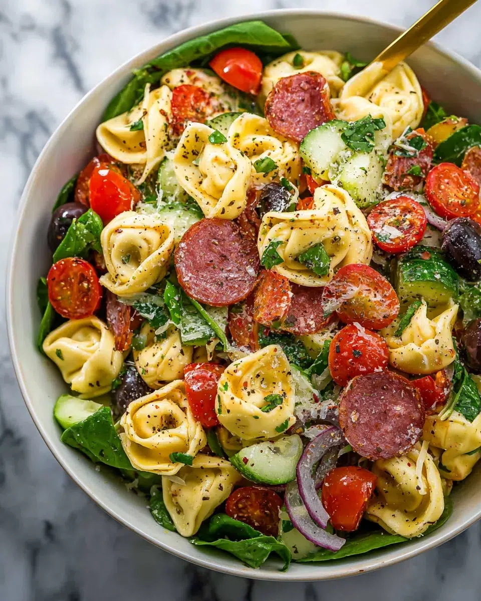 Tortellini Pasta Salad that Everyone Will Love!
