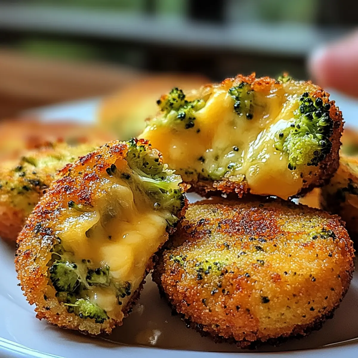 Best Low Carb Crispy Broccoli Cheese Rounds You'll Crave
