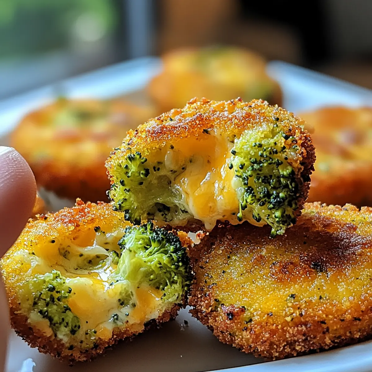 Best Low Carb Crispy Broccoli Cheese Rounds opcote