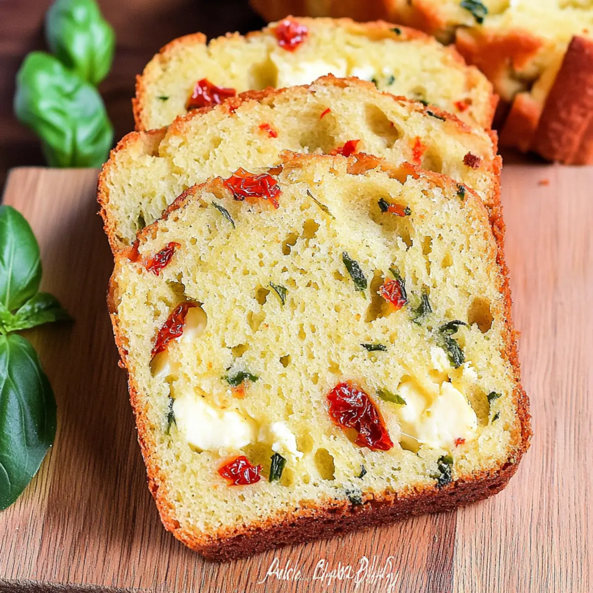 Caprese Quick Bread Recipe: Savory Delight Without Yeast