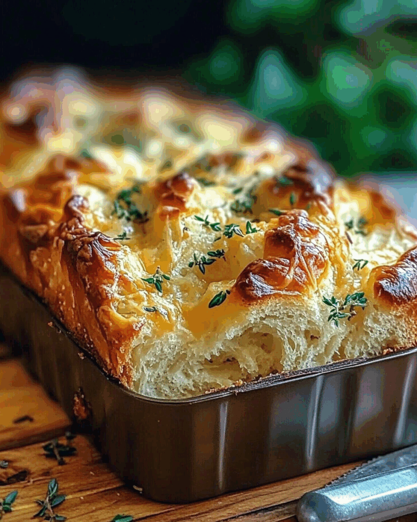 Cheddar Herb Bread Loaf