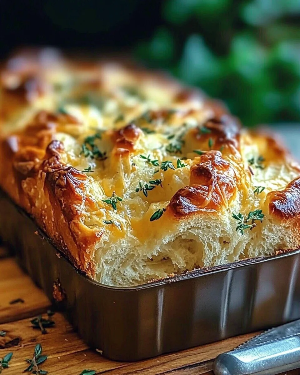 Cheddar Herb Bread Loaf: Bake a Flavorful Delight!