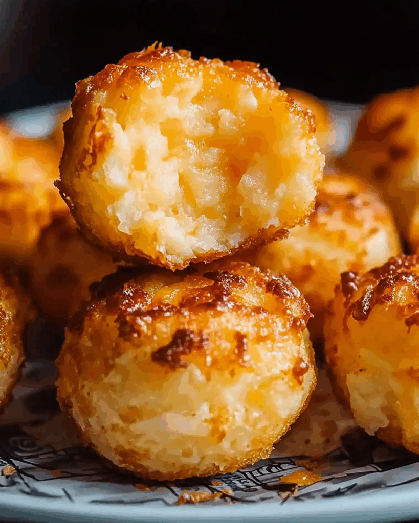 Cheesy Mashed Potato Puffs 3