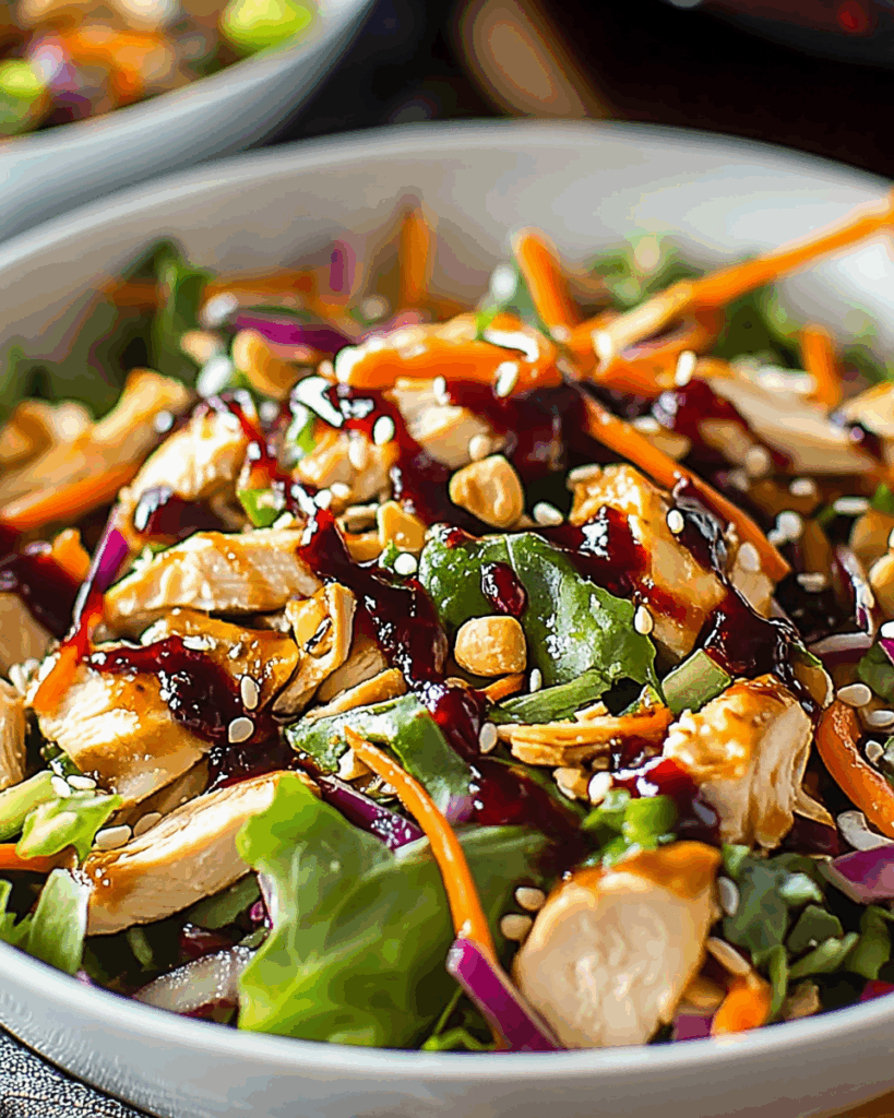 Cranberry Asian Chicken Salad 2