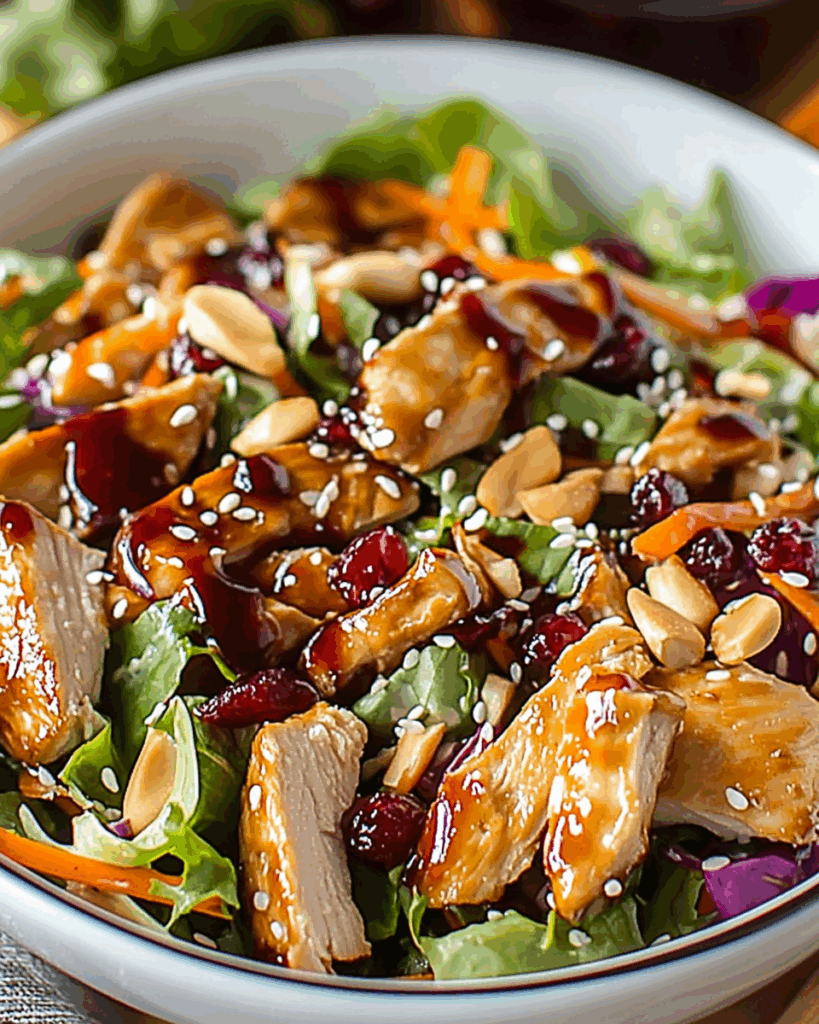 Cranberry Asian Chicken Salad 3