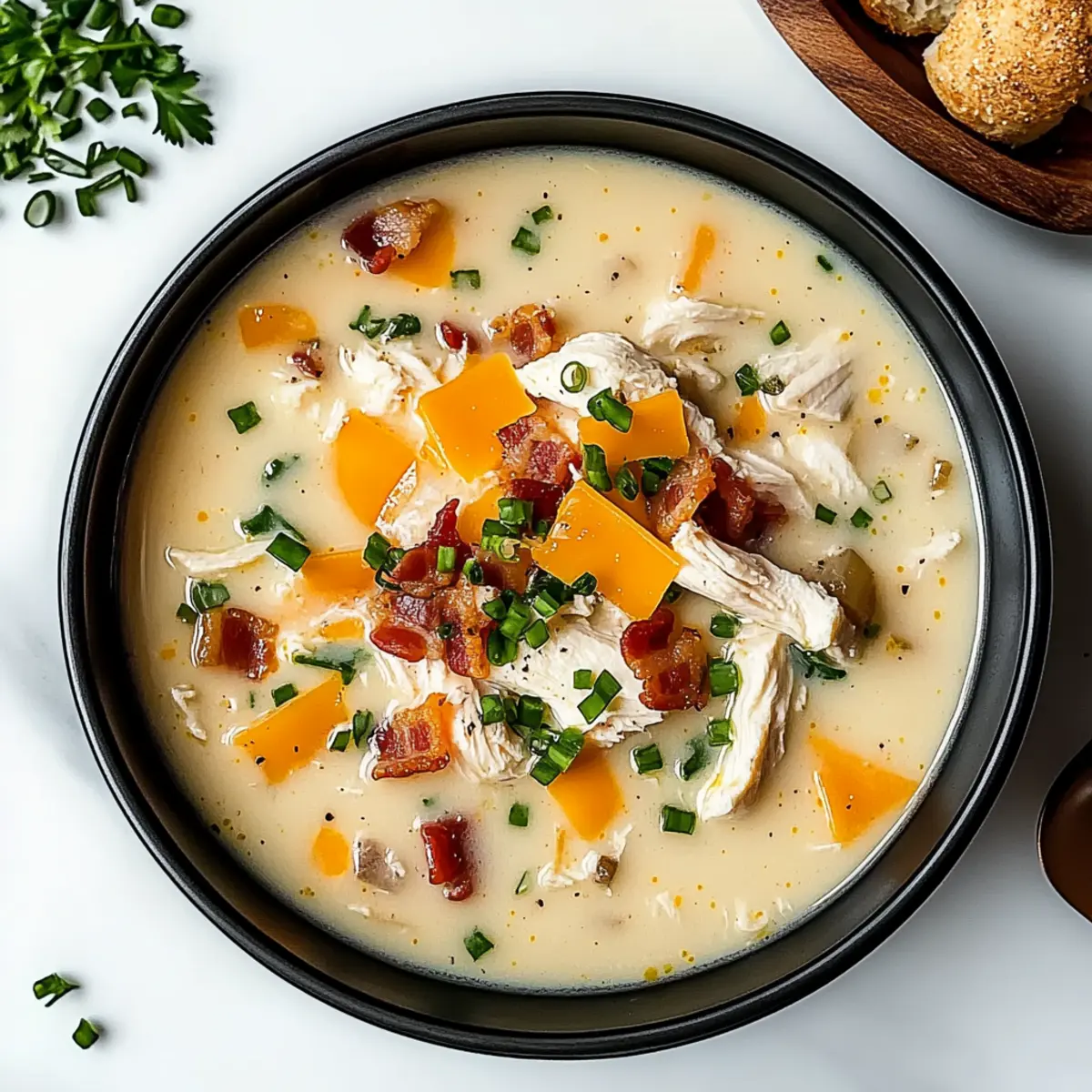 Creamy Crac Chicken Soup rtdrio