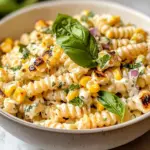 Creamy Street Corn Pasta Salad