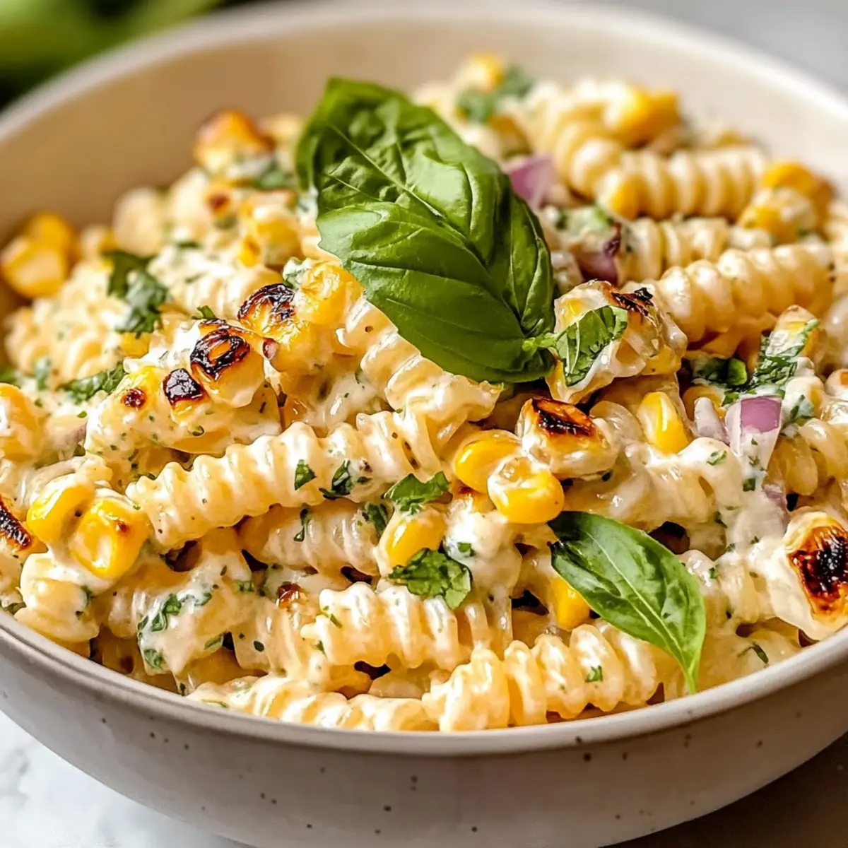 Creamy Street Corn Pasta Salad for Bright Summer Gatherings