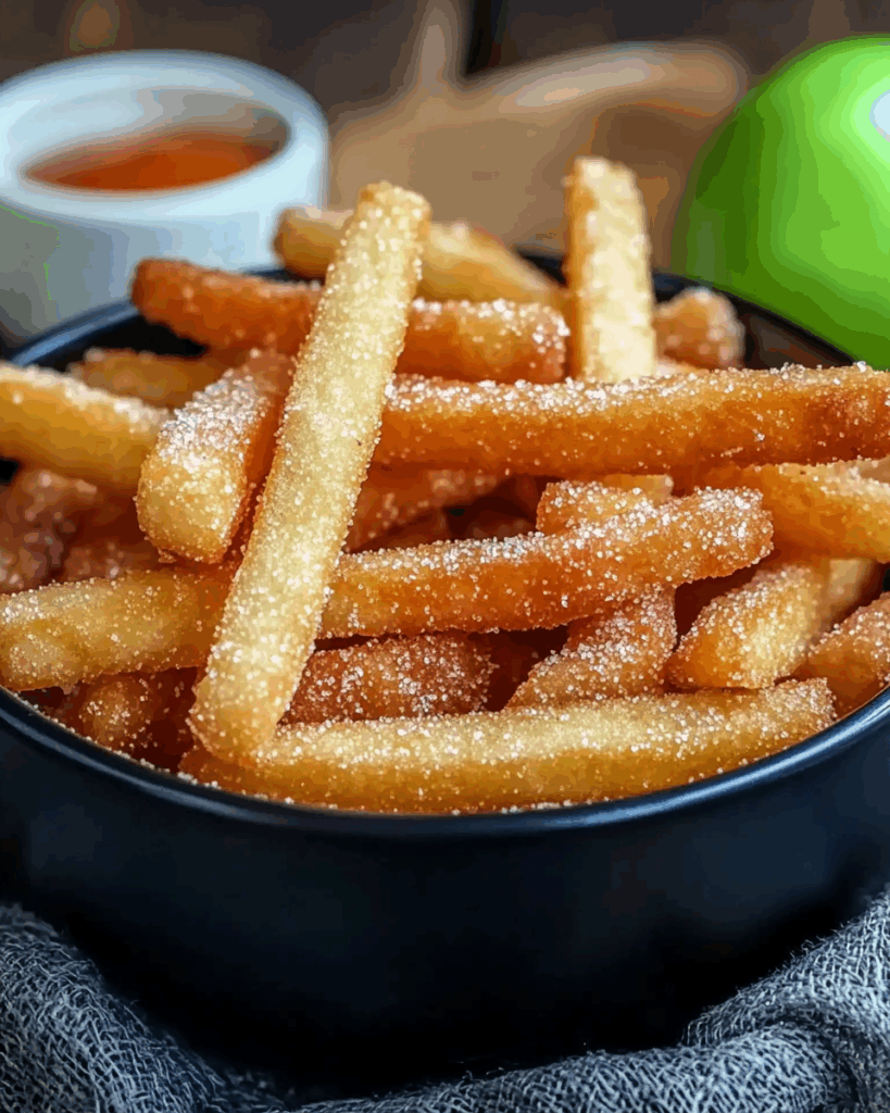 Crispy Air Fryer Apple Fries 2