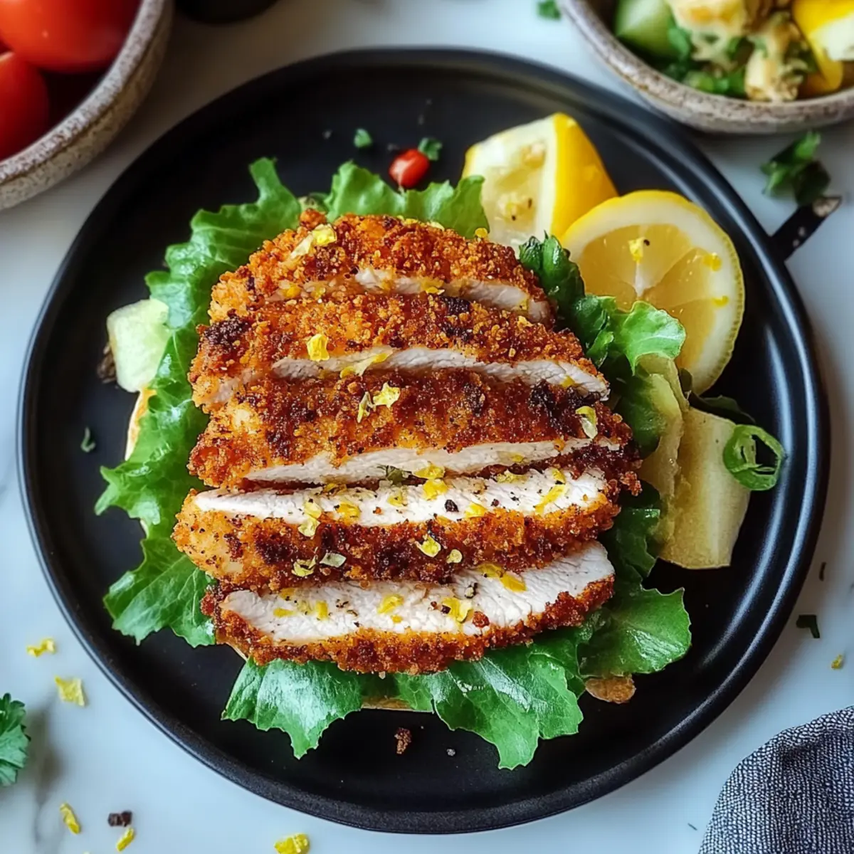 Irresistibly Crispy Lemon Pepper Chicken Sandwich Recipe