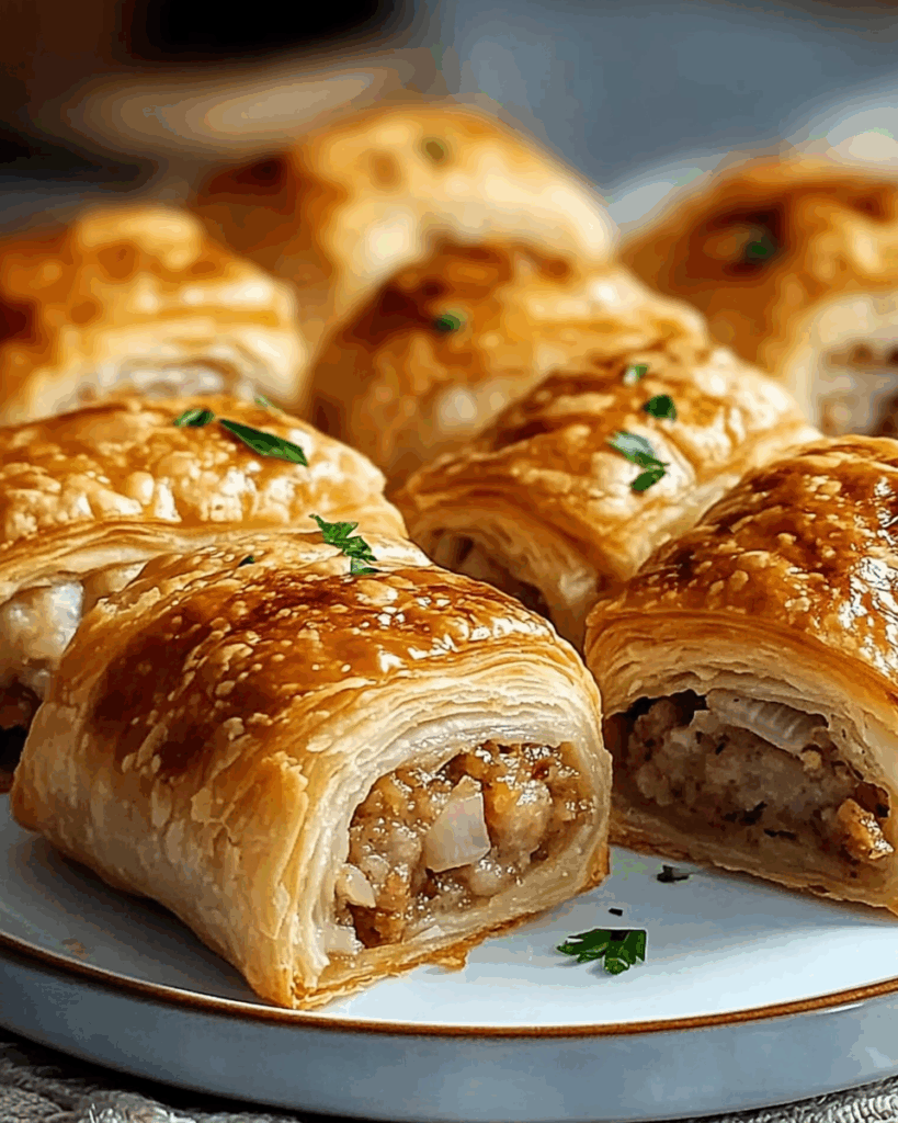 French Onion Sausage Rolls 2