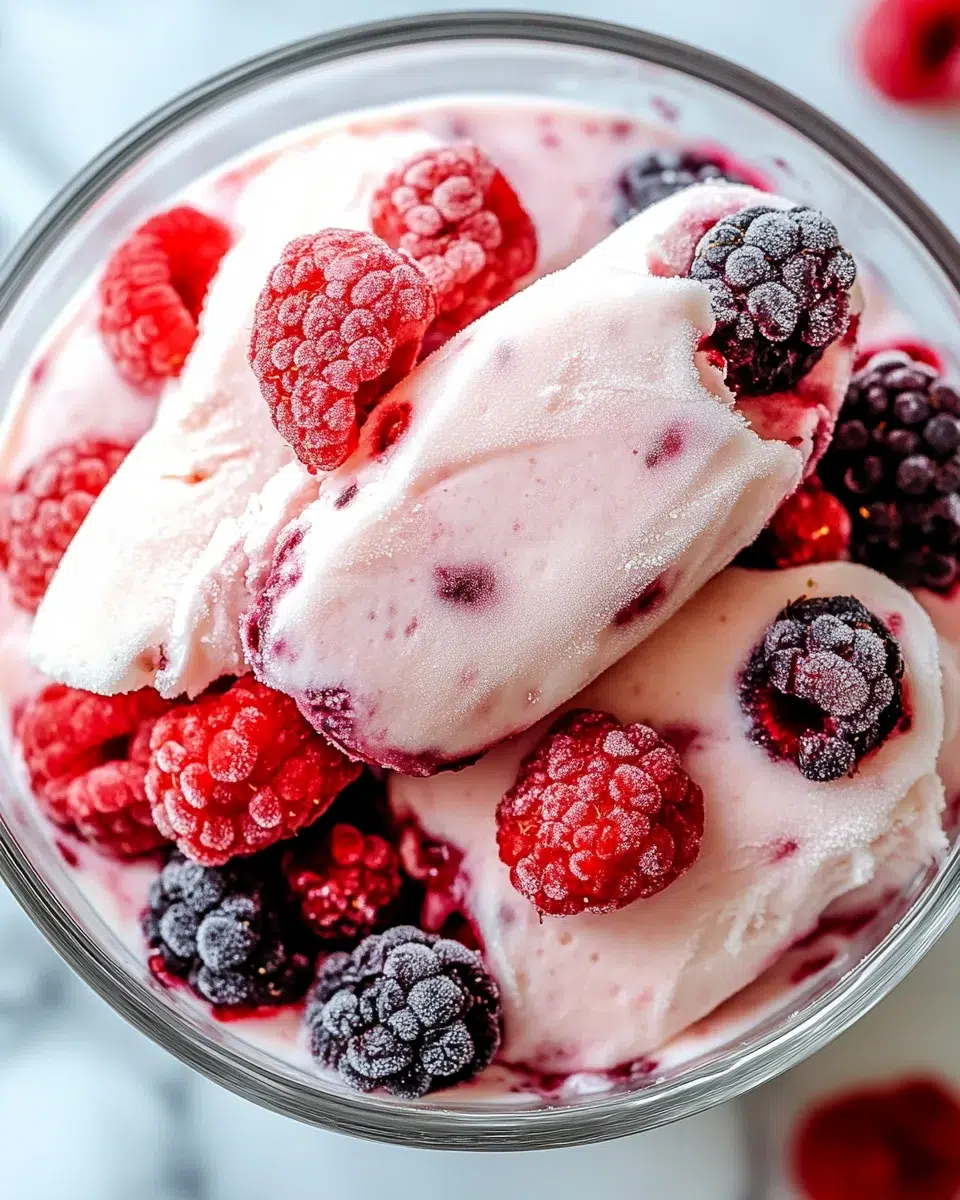 Frozen Greek Yogurt Bark with Berries: A Healthy Delight!